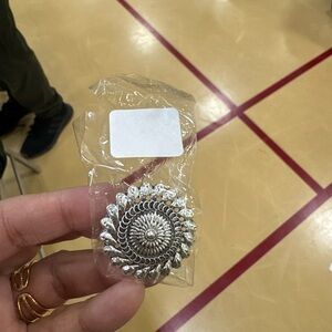 Nau Intricate Silver Spiral Ring